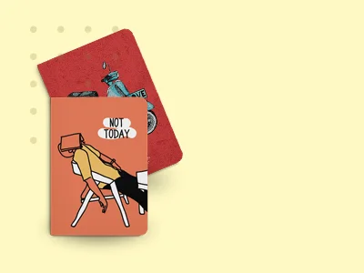 فروش آنلاین دفتر یادداشت فانتزی