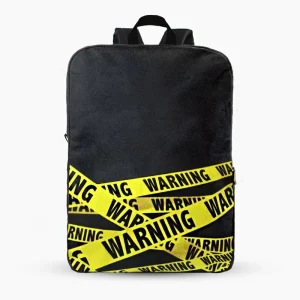 کوله پشتی طرح Warning
