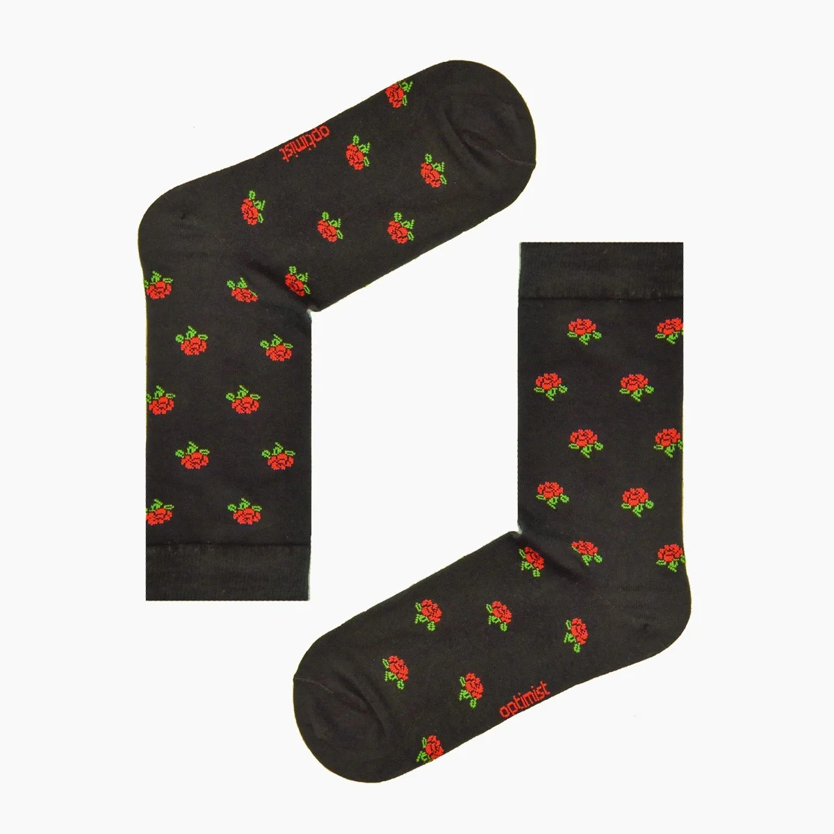 جوراب طرح گل رز ریز ساق دار فانتزی جوراب طرح گل رز ریز ساق دار فانتزی