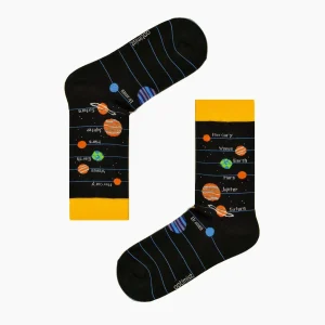 جوراب طرح منظومه شمسی فضا