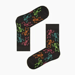 جوراب طرح اسکلت