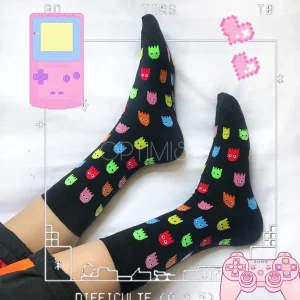 جوراب پک من فانتزی pacman