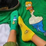 جوراب فانتزی طرح سیمپسون