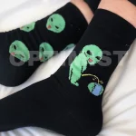 جوراب فانتزی آدم فضایی - Alien