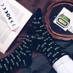 جوراب فانتزی ساعت