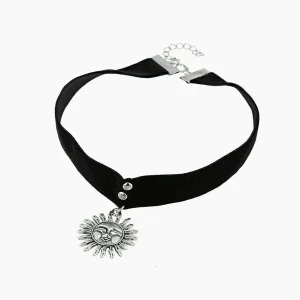 چوکر گردنبند مشکی ماتیلدا