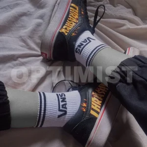 خرید اینترنتی جوراب ونس سفید