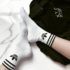 خرید اینترنتی جوراب آدیداس سفید