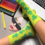 جوراب فانتزی بیلی آیلیش سبز