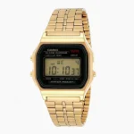 ساعت کاسیو طلایی دیجیتالی