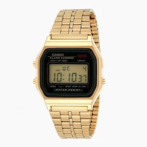ساعت کاسیو طلایی دیجیتالی