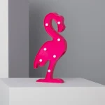 چراغ خواب فلامینگو صورتی