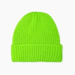 خرید کلاه بافتنی درشت بافت سبز