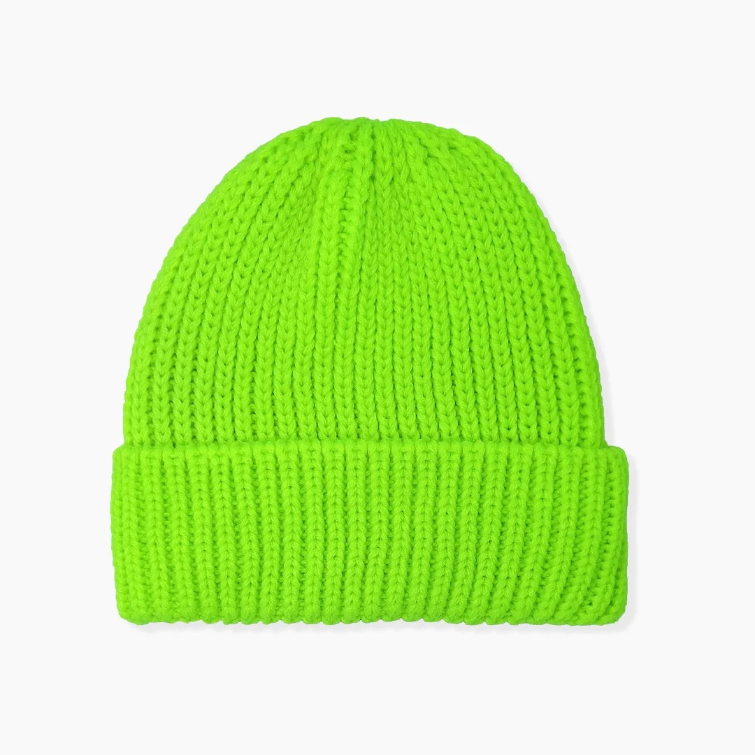 خرید کلاه بافتنی درشت بافت سبز