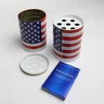 زیر سیگاری پرچم آمریکا فلزی