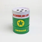 زیرسیگاری بشکه آلومینیومی