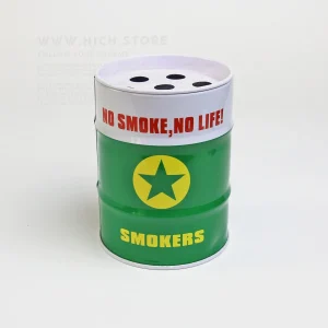 زیرسیگاری بشکه آلومینیومی