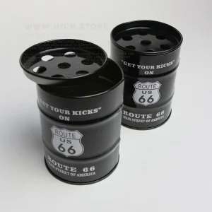 زیرسیگاری آلومینیومی جاده 66 فلزی