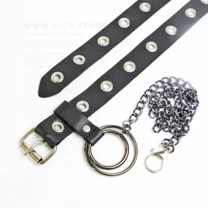 کمربند تک پانچ باریک با زنجیر