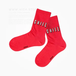 جوراب chill قرمز