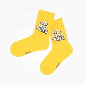 جوراب no bad vibes ساقدار