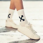 جوراب off white سفید