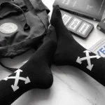 جوراب آف وایت مشکی