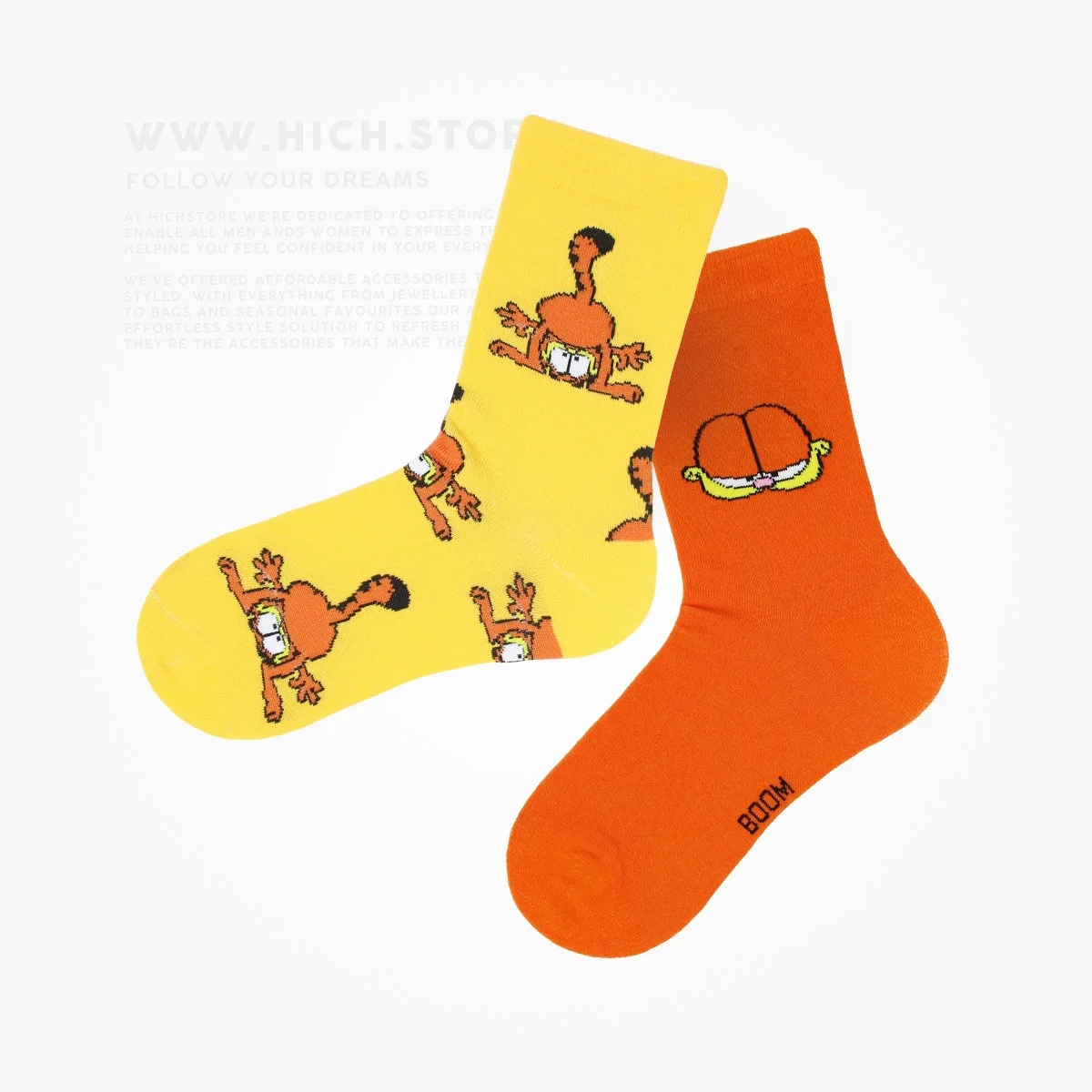 جوراب تا به تا گارفیلد جوراب لنگه به لنگه گارفیلد