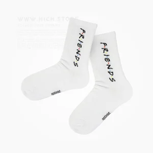 جوراب سفید فرندز