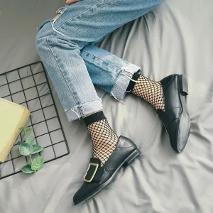 خرید جوراب توری مشکی