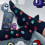 خرید جوراب طرح امانگ آس among us