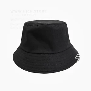 کلاه باکت مشکی حلقه دار