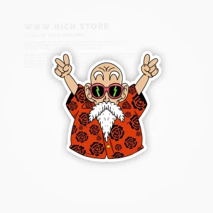 استیکر انیمه Master Roshi