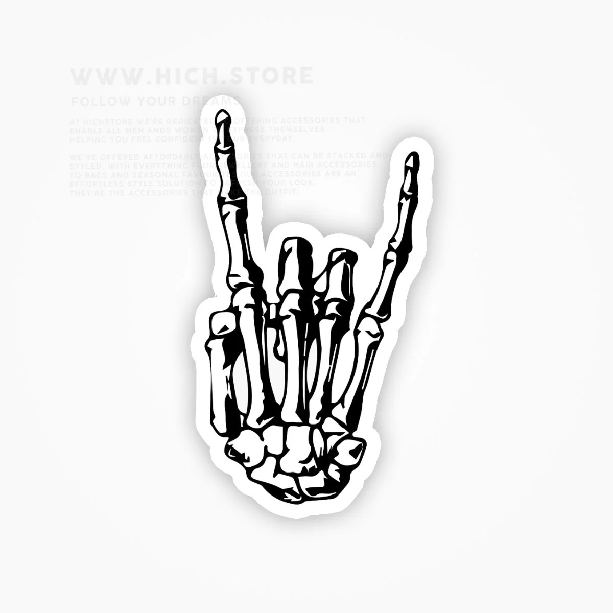 استیکر-اسکلت-متال