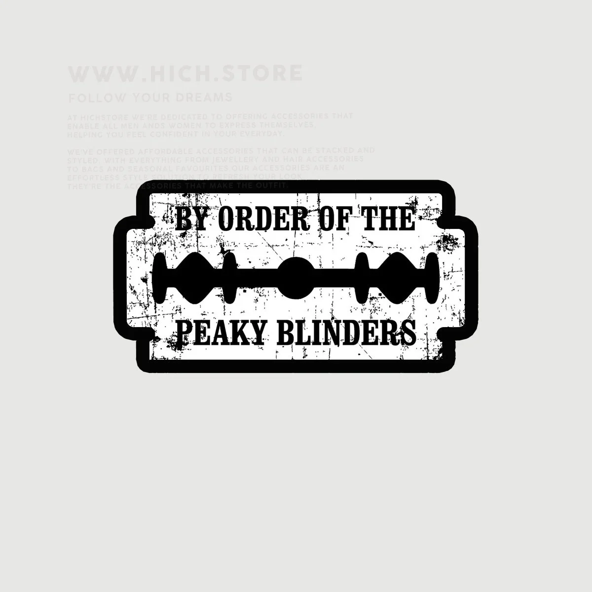 استیکر تیغ پیکی استیکر تیغ پیکی بلایندرز