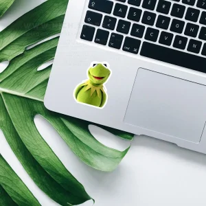 استیکر کرمیت خوشحال