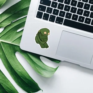 استیکر کرمیت تنها