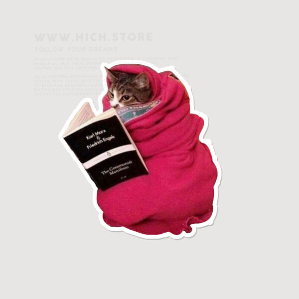 برچسب گربه کتابخوان