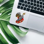 استیکر یودا اسکیت سوار