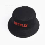 کلاه باکت مشکی نتفلیکس
