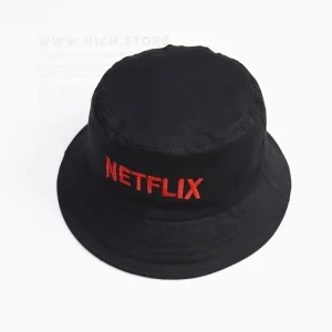کلاه باکت مشکی نتفلیکس