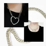 گردنبند زنجیردار قلب