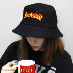 کلاه باکت مشکی thrasher