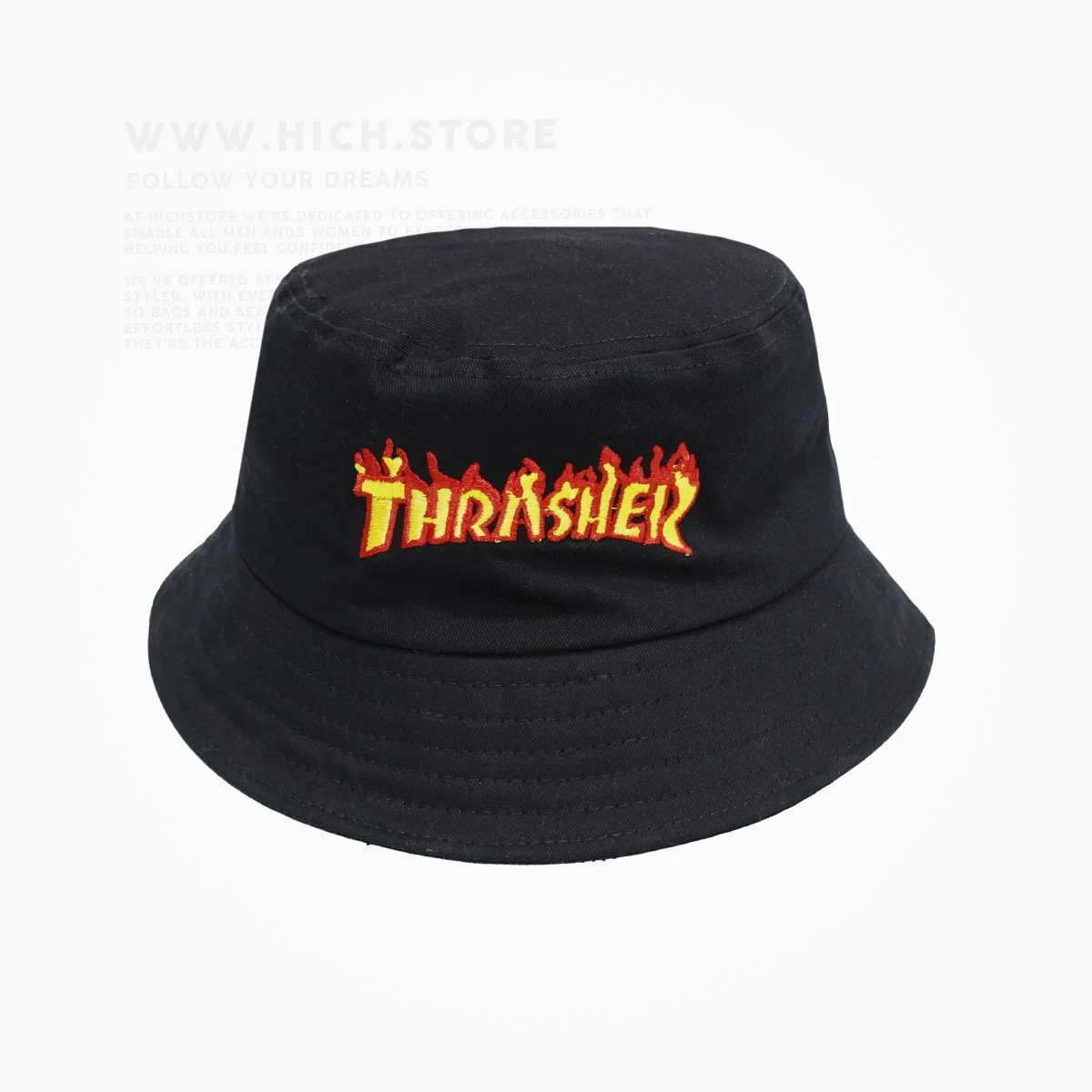 کلاه باکت ترشر مشکی باکت هت مشکی