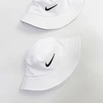 کلاه باکت نایک سفید