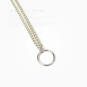 گردنبند استیل حلقه