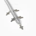 گردنبند زنجیر و صلیب