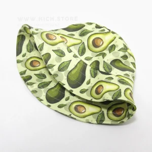 کلاه باکت آووکادو روشن مخمل