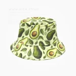 باکت هت آووکادو روشن مخمل