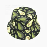 کلاه باکت آووکادو مخملی